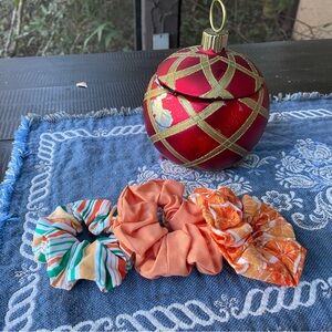 Orange Cream Scrunchies